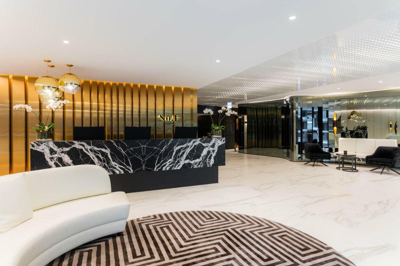 Fv 브리즈번 바이 페퍼스 아파트 호텔 외부 사진 The lobby of the hotel